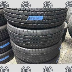 255 70 16 GoodYear Wrangler Set of 4 Used Very Clean Condition