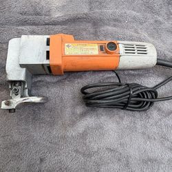 Chicago Electric Metal Shear-92148-18 Guage Steel, Alum., etc. 8’ Cord.