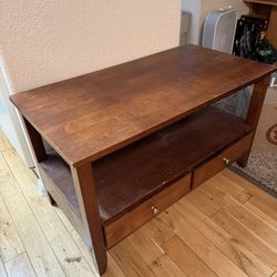 Table With Drawers