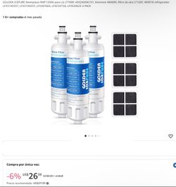 Refrigerator Water And Air Filter
