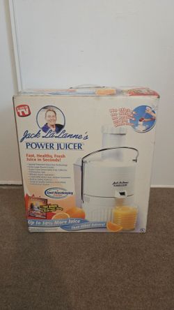 Jack LaLanne's Power Juicer Ultimate Juicing Machine New ( Price Firm!)