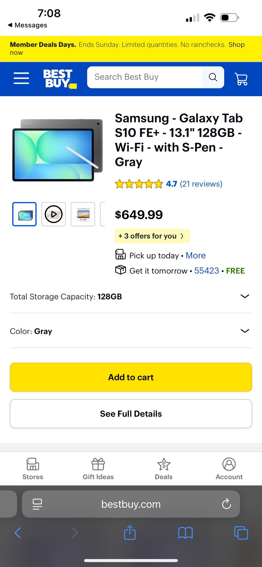 Galaxy Tablet 