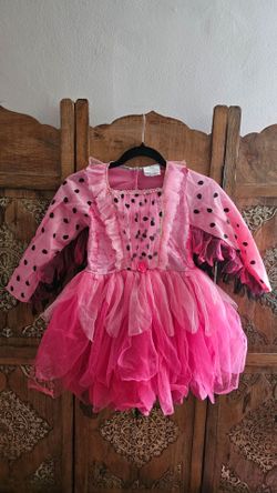 HALLOWEEN POLKA DOT FAIRY COSTUME 5 YRS KID