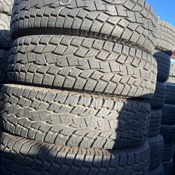 Vendo Set De Llantas 235/80/R16 Instaladas Y Balanceadas Garantizadas Las 4 Por $190