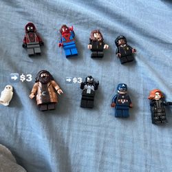 Lego Mini figures 3 Each Or All For $15