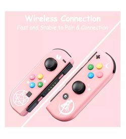 Nintendo Switch Joy Con Light Pink Sailor Moon