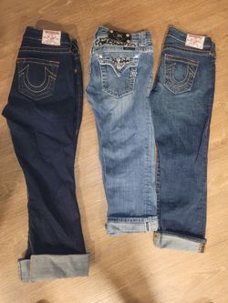 True religion and miss me