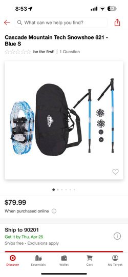 Cascade Mountain techshoe Small 