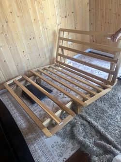 Full size futon frame