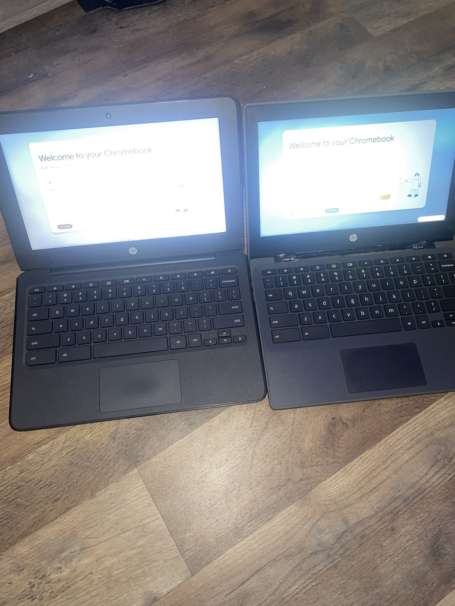 2 ChromeBooks *SERIOUS INQUIRIES *