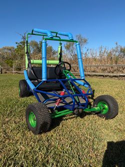 Custom 2-Seater Go Kart with Roll Cage