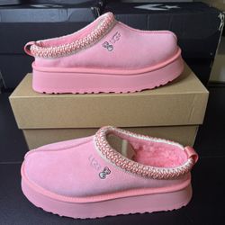 UGG Tazz Women’s Slippers Love ‘25 Pink Size 5 6 7 8 9  