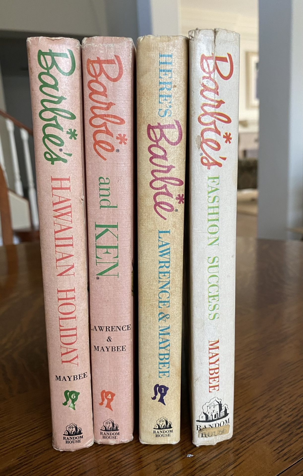Vintage A Collection Of 4 Pieces Original Barbie Adventure Books By Random House. 1(contact info removed)