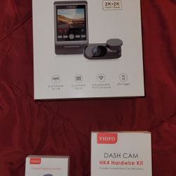 VIOFO A229 Duo dash cam (front and rear) + polarized lens + hardwire cable