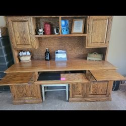 Rob And Stuckey Oak Desk 