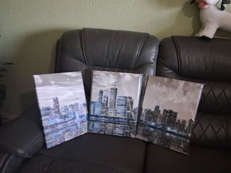 3 NY  pictures for wall