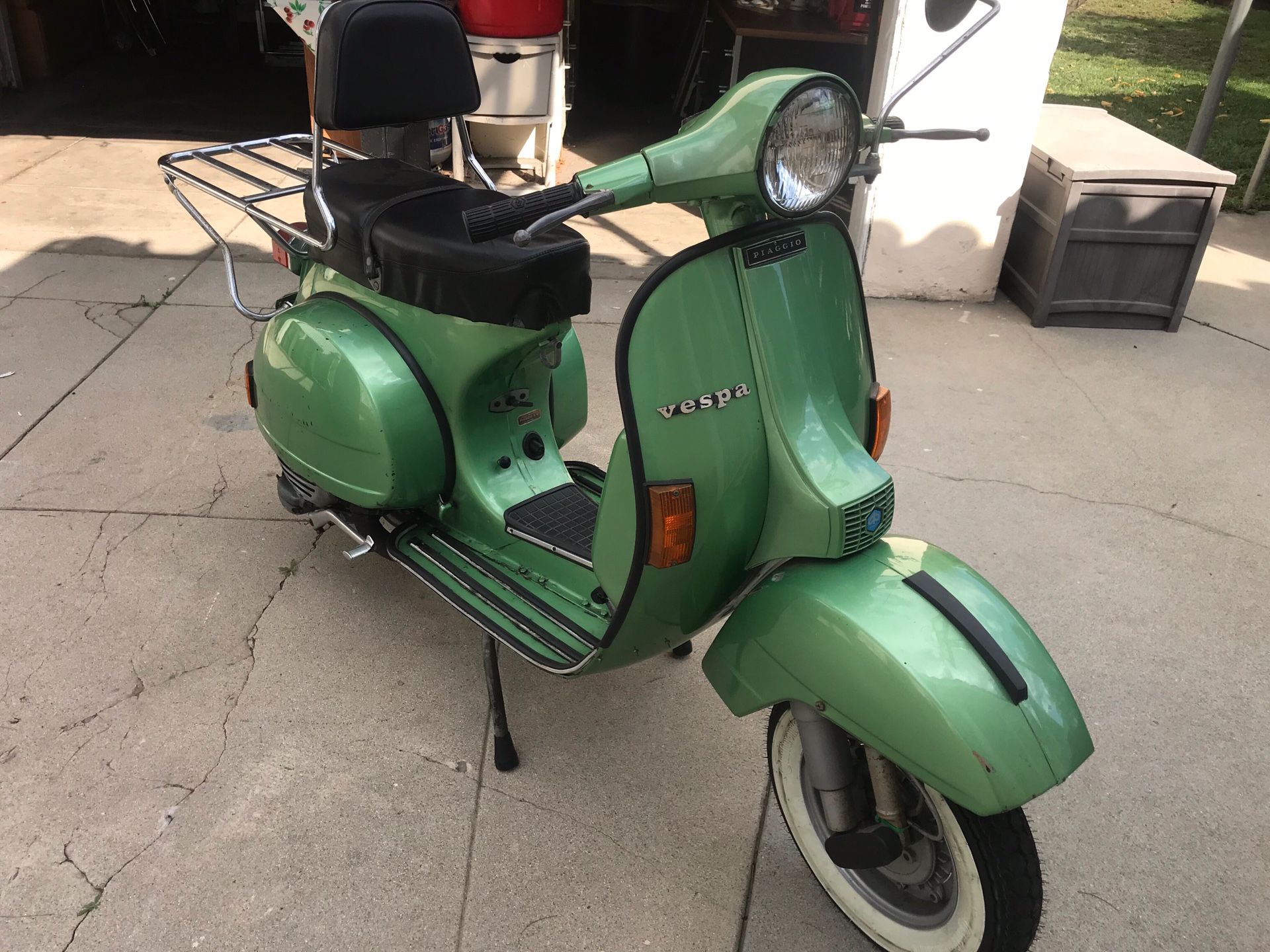 CLASSIC - 1979 VESPA P200E SCOOTER - $2000