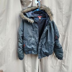 L -Mens jacket dark blue