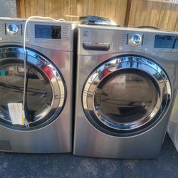 Kenmore Stackable Washer And Dryer Set Electric 