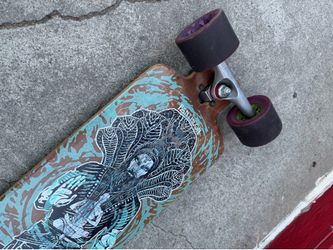 Pantheon Pranayama Longboard w Caguama 85mm Wheels