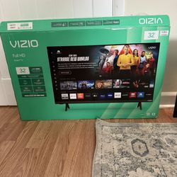 32” Vizio Full HD Smart TV – Lightly Used, Like New! OBO 🔥