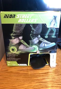 Neon street rollers
