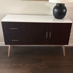 Mid Century Console Table 