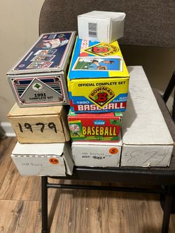 Complete sets, some factory sealed.