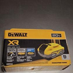 Brand New Dewalt 20v Xr 5.0 POWER STACK $100