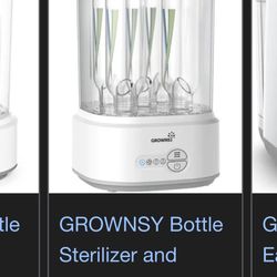 Grownsy bottle sterilizer & dryer