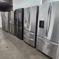 REFRIGERATOR KENMORE ELITE SBS STAINLESS STEEL 