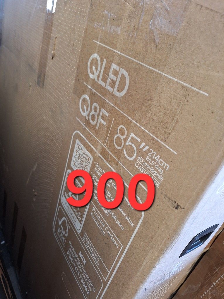 SAMSUNG 85"INCH QLED 4K Q8F