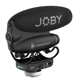 Brand New JOBY Wavo PRO Camera-Mount Shotgun Microphone Hybrid Analog USB New Sealed Vlogg