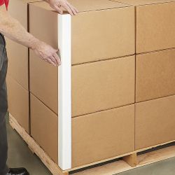 4 pcs ULINE Edge Protector / cornerboard .160" THICK, 2 X 2 X 36"