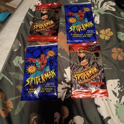 Spider-man Fleer Card Packs
