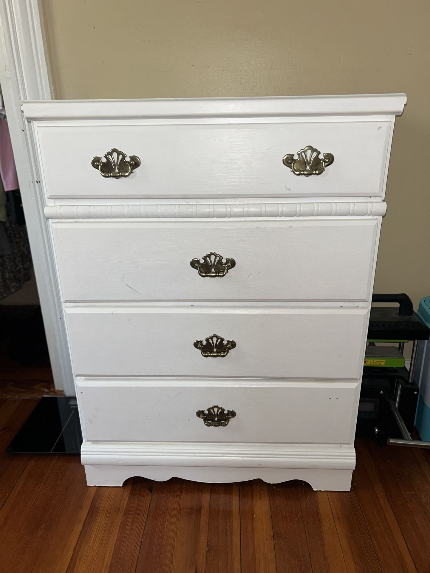 White Dresser