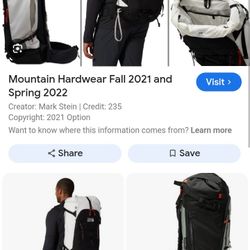 Montain Hardwear Like New Only Used On A Single Day Trip 