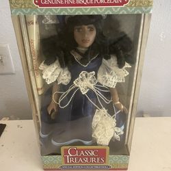Classic Treasure Porcelain Doll 