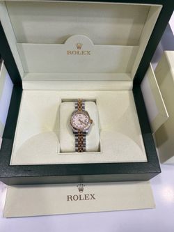 Rolex Lady-Datejust Two-Tone Watch