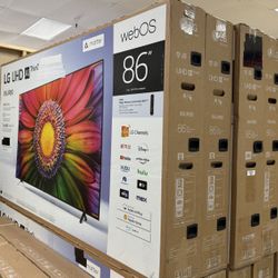 LG 86” UR8000 4K HDR SMART TV