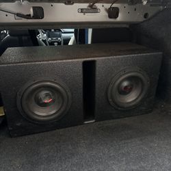 DD 8 Inch Subs And Amp 