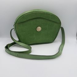 Vintage French Sylvain Lefebvre Green Bag