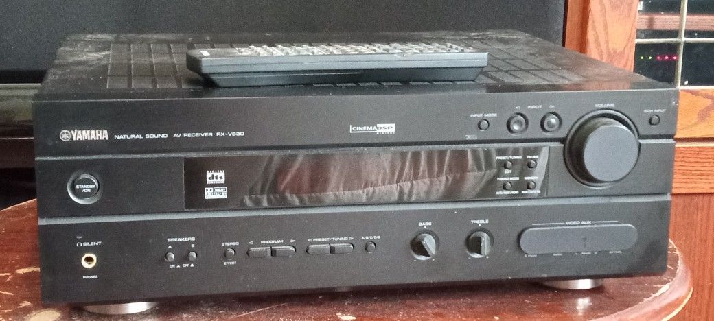 Yamaha RX-V630 7.1 AV RECEIVER WITH REMOTE $160 CASH FINAL PRICE 