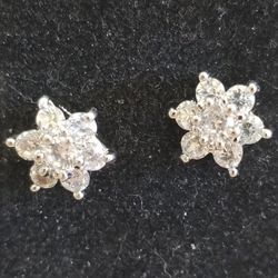 Plated Cz Earrings 