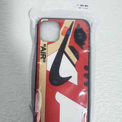 Off White Jordan 1 Case For iPhone 11 pro Max.