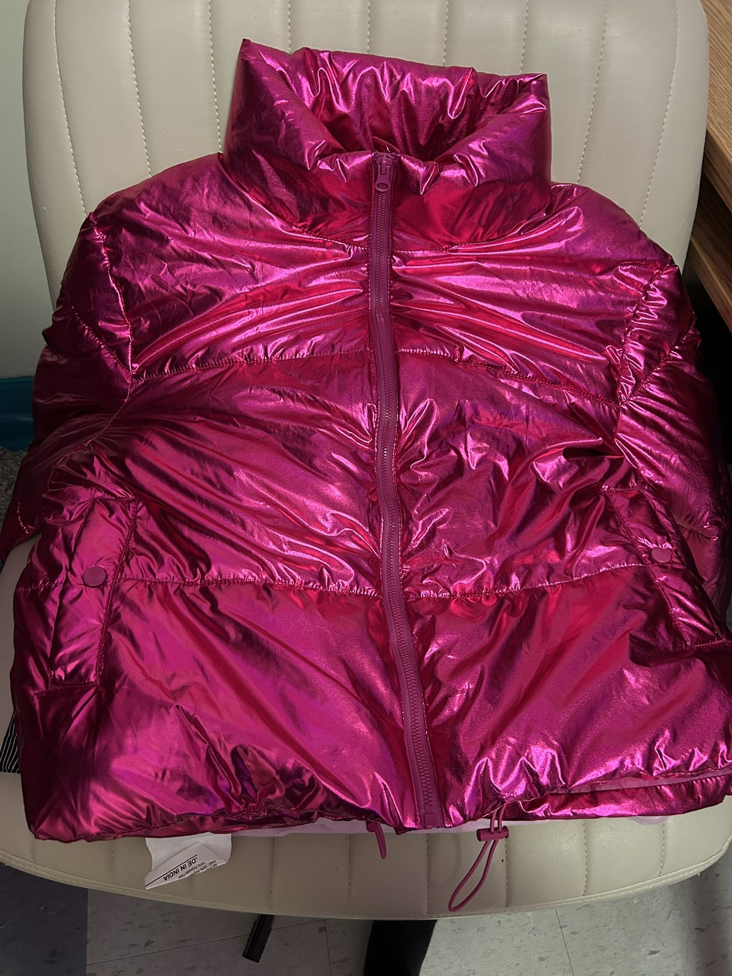 Pink Puffer Jacket 