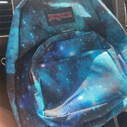 Half pint galaxy Jansport Backpack