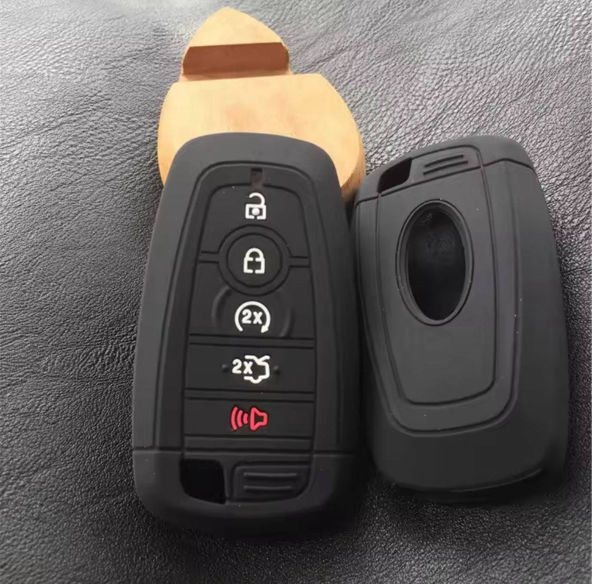 Silicone Car Key Case Cover for Ford Fusion Mustang Explorer F150 F250 F(contact info removed) 2018 EcoSport Edge S-MAX Ranger Lincoln Mondeo