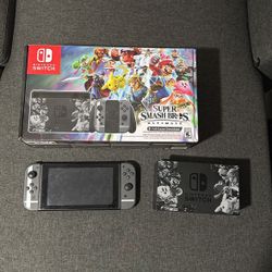 Nintendo Switch (Smash bros. Limited Edition)