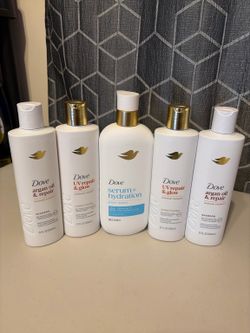Dove shampoo and conditioner